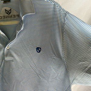 White Stripe Fennec Medium Golf shirt